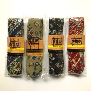 Skinny Tie Madness Neck Ties for Men Paisley Flora